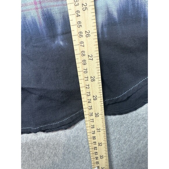 NEW Tommy Bahama Soul Cal Surf Plaid‎ Shirt Mens XL Bering Blue Cotton S/S $138 - Picture 5 of 5